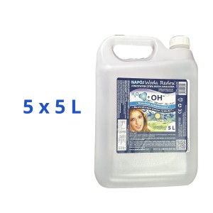 Napój WODA REDOX® - 25 L = 5x 5L